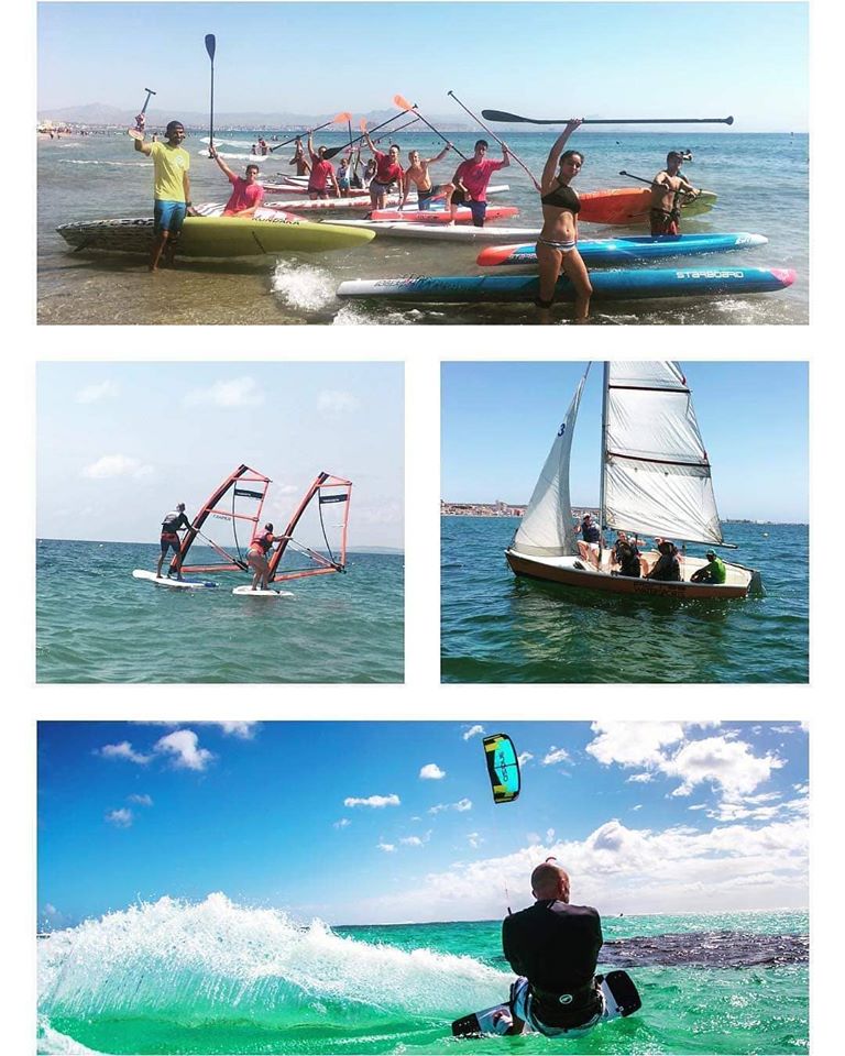 Un día de acción náutica