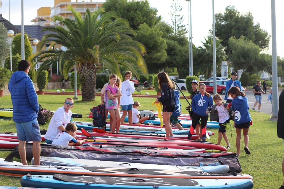 Bautizo de competición de SUP