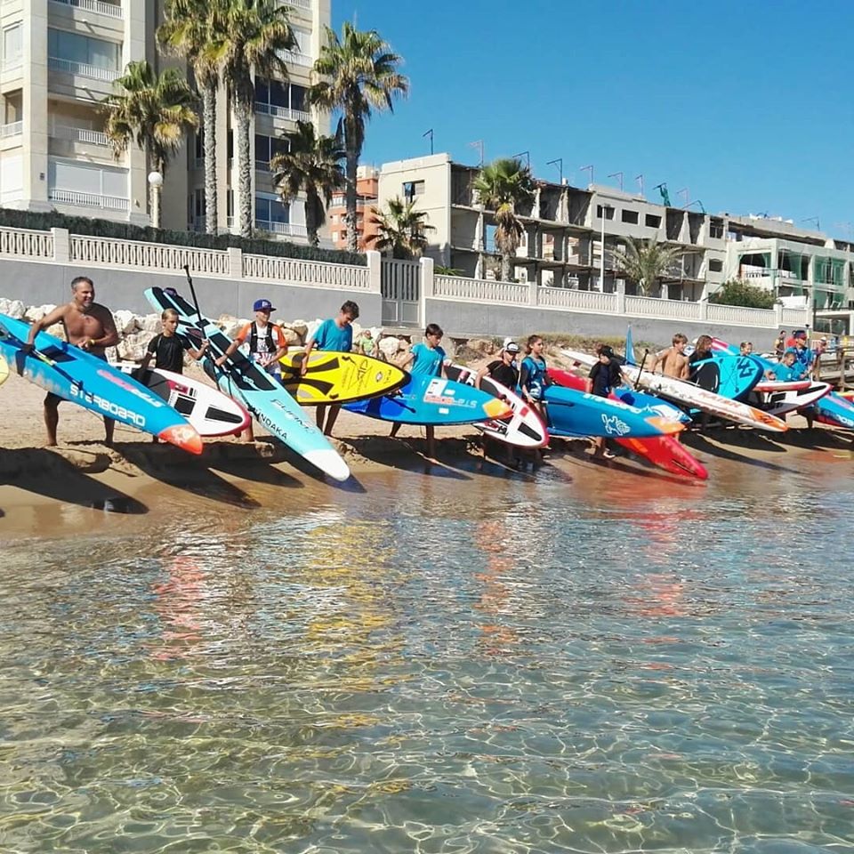 Nuestra playa de Arenales del Sol, un 19 de Octubre