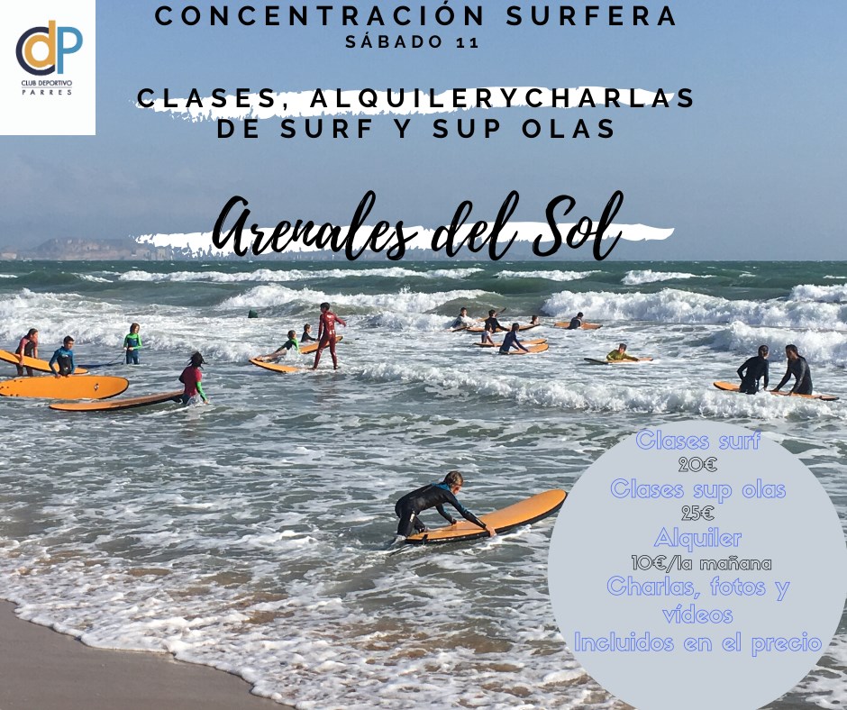 Nueva concentración Surfera