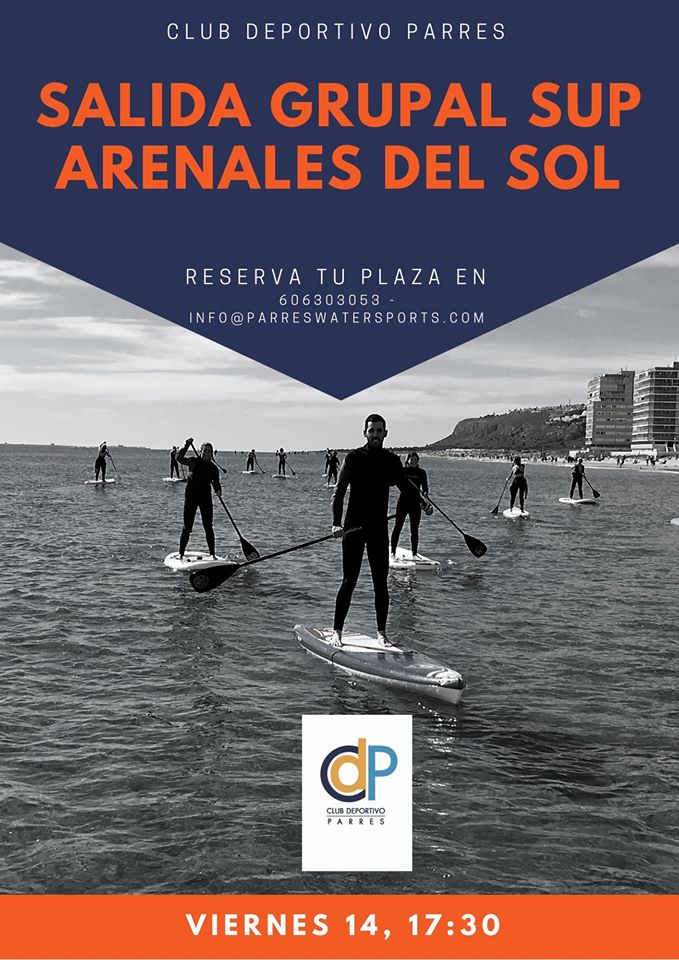 Programa salida Grupal de SUP